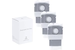 roborock Originali Kit Accessori, Sacchetto per la Polvere per Stazione Q7 Max/S7 MaxV Ultra/S7 PRO Ultra, 3 Pezzi