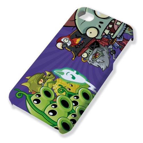 Coque pour iPhone 4 et 4s Jeux vidéo Plants vs Zombies - Chamalow Shop francais Coque pour iPhone 4 et 4s Jeux vidéo Plants vs Zombies - Chamalow Shop francais