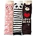 3 Pair Baby Girl CutStriped Pig Heart Panda Bear Leg Warmer