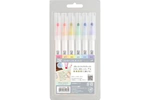 Kuretake ZIG CLEAN COLOR DOT Markers Single (MILD COLOURS)