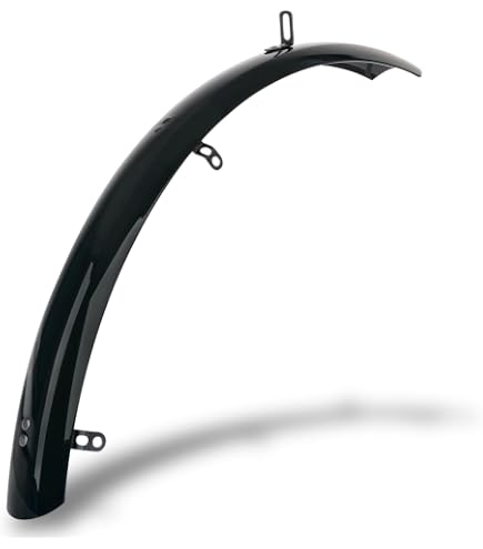 Parafanghi ABS con attacchi Cristina 28 Sport 36 mm per bicicletta