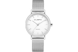 ACKSSI Wrist Watch for Women, Business Style Quartz Analog Women's Watch with Stainless Steel Strap