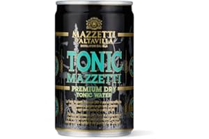 MAZZETTI D' ALTAVILLA Mazzetti d'Altavilla PACK 4 TONIC WATER MAZZETTI PREMIUM DRY - LATTINE da 150 ml