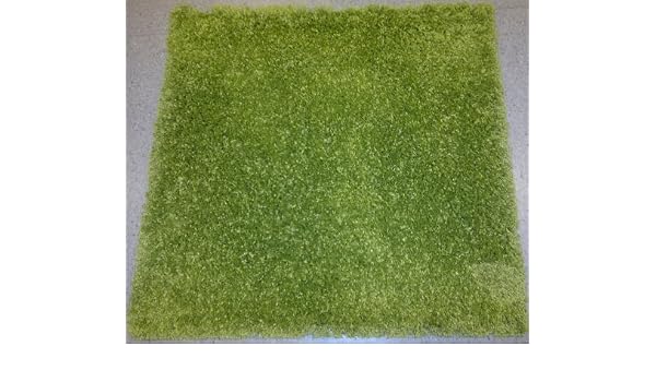 Ikea Teppich Grun Quadratisch Hochflor 80 Cm X 80 Cm Amazon De