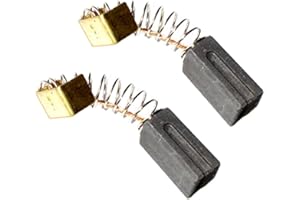 Puupaa Spazzole di carbone per motore elettrico Parkside PBH 1500 A1-6x10x14mm di ricambio, 2 pezzi