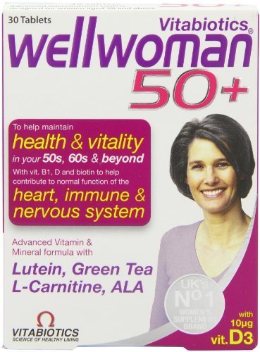 Wellwoman Vitabiotics 50+ 30 Tablets by Wellwoman