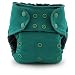 Kanga Care Ecoposh OBV Fitted Cloth Diaper (One Size, Atlantis)