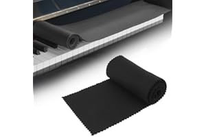 JRYXDS Housse De Clavier De Piano Numérique Housse Anti-Poussière Pour Clavier Électronique 88 Touches Gardez Le Piano Bien Rangé Également 125 X 15 Cm