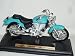 Produktbild Honda Vt1100c2 Vt1100 Vt 1100 C2 Blau Mit Sockel 1/18 Maisto Modellmotorrad Modell Motorrad
