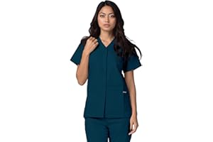 ADAR UNIFORMS Adar Universal Divise Sanitarie Donna - Chiusura a Scatto Frontale