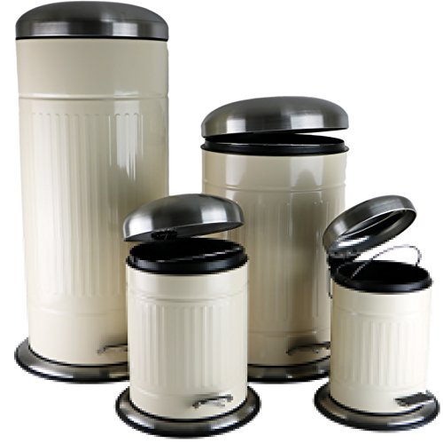 30 Liter Tret-Abfalleimer, 50er-Jahre Design – Einführungspreis !!! - 4