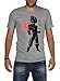 Price comparison product image DRAGON BALL Z GOKU WARRIOR GREY T-SHIRT (MEDIUM)