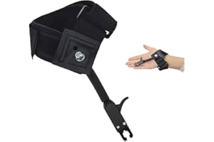 ZSHJG Tir à Arc Déclencheur Arc Compound Release Aid Réglable Trigger Libération Accessoire pour Chasse Étrier de poignée