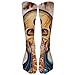 Produktbild pigyear888 Explore Crazy Art Third Eye Skull Roses Men's Women's Fashion Long Socks Athletic Sports Socks