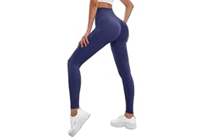 Yuson Girl Leggins Donna Push up Leggings Sportivi Vita Alta Anticellulite Pantaloni Yoga Pants Fitness Altamente Estivi Pantaloni Donna Sportivi