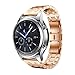 Produktbild samLIKE Genuine Edelstahl Uhr Armband Band Bügel für Samsung Gear S3 klassische Uhr (Rose Gold)