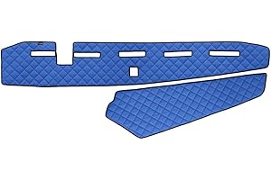 AutoCommerse Cuoio DELL'UNITÀ di elaborazione Della Copertura Del Cruscotto Mat per FH4 euro 6 2013+camion LHD BLU con sensore