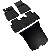 Ferrous 4D Mat Compatible with Tesla Model Y Juniper and 3D Luggage Pool 2025 and Above