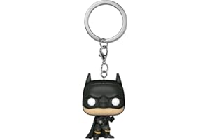 Funko Pop! Keychain: DC The Batman - Batman - Minifigura de Vinilo Coleccionable Llavero Original - Relleno de Calcetines - Idea de Regalo- Mercancia Oficial - Movies Fans - Minifigura