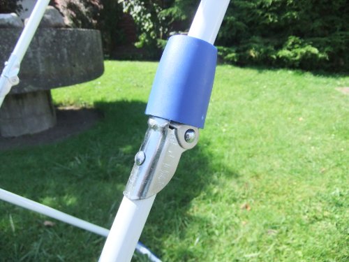 Wäschetrockner 20 Meter Magic ausziehbar blau weiß - 4