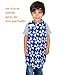 BIB-ON, A New, Full-Coverage Bib and Apron Combination for Infant, Baby, Toddler Ages 0-4+. One Size Fits All! (Teal Chevron)