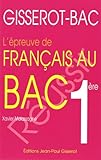 Français au Bac (l'Epreuve de)