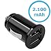 Produktbild solidBASIC 2,1A DUAL USB KFZ I LKW Adapter Auto Ladegerät USB-Charger für Nokia 2 / 3 / 5 / 6 / 7 / 8 / 9 / 2100 mA - SCHWARZ I BLACK