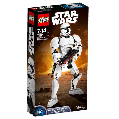 LEGO 75114 Constraction Star Wars First Order Stormtrooper Building Set - Multi-Coloured