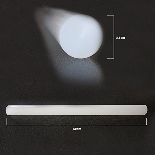 Große 20″ 50cm Teiggrolle Antihaftbeschichtet für Fondant Zuckerguss Tortendekoration – Polyethylen von Kurtzy TM - 2
