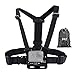 Produktbild madridgadgetstore® Arnes Stretch Verstellbarer Brust-+ Tasche für Kamera Camcorder Go Pro GoPro HD hero6 Hero5 Hero4 Hero3 + Hero3 Hero 6 5 4 3 + 3 2 1 4 K60 Black Silver Session SJCAM SJ4000 SJ5000 SJ6000 SJ7000 M10 M20 Xiaomi Yi 4 K Rollei Campark Garmin Virb Sony Zubehör Hohe Qualität Gratis Versand