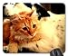Produktbild I LOVE MY FRIEND! Mouse Pad, Mousepad (Dogs Mouse Pad),Size in 8.7" x 7.08" inch