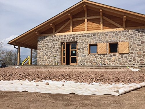 150 gr./m² Filtervlies, Drainagevlies 25 m x 1,5 m (37,5 qm) - 5