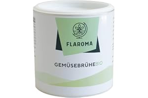 FLAROMA BIO Gemüsebrühe 500g - 25L, ohne Geschmacksverstärker, Glutamat, Hefeextrakt, glutenfrei, laktosefrei, vegan, Brühe und Gewürz - Suppenhandel