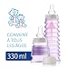 BIBIGO©,THE FRENCH BABY BOTTLE, Vacuums air, anti-colics, stores infant formula folded, space saver easyt to store at home and to carry outdoor