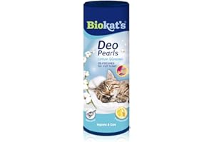 Biokat's Deo Pearls Cotton Blossom - Complemento lettiera con profumo per agglomerati freschi e solidi nella toilette del gatto - 1 tubi (1 x 700 g)