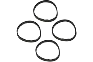 Banbaoni 4 cinghie di trasmissione in gomma nera compatibili con Hoover H Upright 500 a coste cinghia per trasmissione 3M-201-6 1912918700