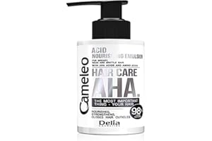 Cameleo - AHA Hair Care - Emulsión nutritiva ácida - Cabello graso, débil y quebradizo - Nutre, fortalece, cierra las cutículas del cabello - Aminoácidos - 150 ml