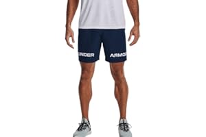 Under Armour Woven Graphic Wordmark, Short Homme, Black / Zinc Gray, M