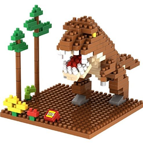 iBlock Fun - Blocchi Costruzione Miniatura LOZ - Tyrannosaurus