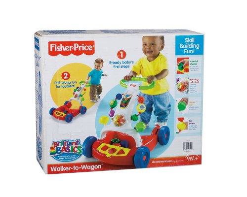 Mattel Fisher-Price K6670-0 – Spiel- und Lauflernwagen - 8