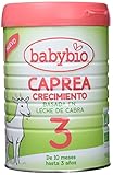 Sin Azúcares Añadidos Babybio Caprea Leche 3 Crecimiento - 900 gr