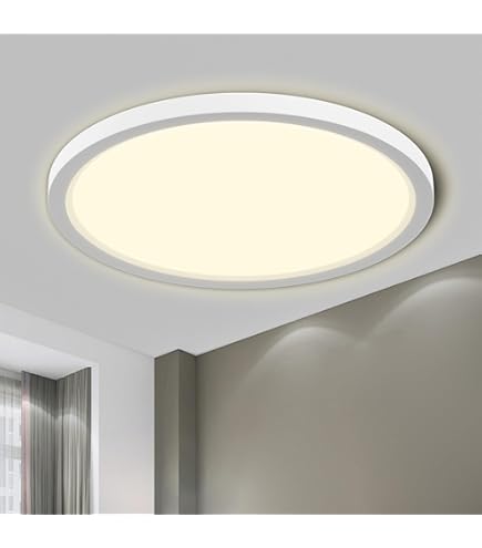 LED Plafondlamp - Plafondverlichting - Trion Povino - 30W - Warm Wit 3000K - Dimbaar - Rechthoek