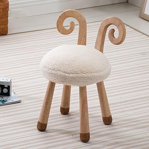 Footstool/ stool / nordic, solid wood, creative, children/ removable/ cute, fun, animal modeling / decorative furniture/need to be installed-D 30x51cm(12x20inch)