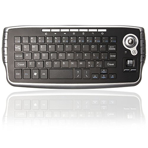 BESTRUNNER Mini Trackball inalámbrico Teclado 2,4 GHz Reino Unido Air Mouse Touchpad Televisión X-Box Ordenador - Imagen 4