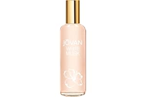 COTY Jovan White Musk Eau de Cologne Spray, Colonia avvolgente per Donna, Formula Vegana, 96 ml