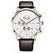 Produktbild Zhhlaixing Men's Chronograph Quartz Watch with Leather Strap 2953