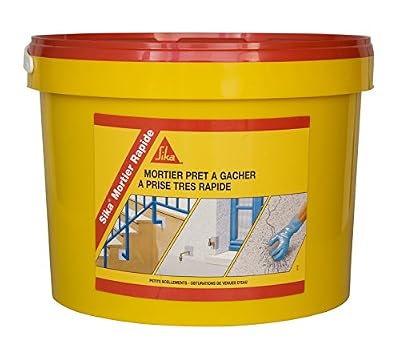 Sika Mortier Rapide - Mortier hydraulique très rapide pour obstruer la venue d'eau - 5kg - Gris