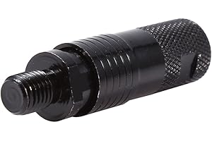 HEITIGN Adapter Korum Quick Release Landing Net Adapter 10×7×2 Black Alarm Fishing Quick Release Adapter Connector for Bite Alarms Fishing Tackle