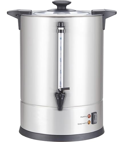 Casselin CPC100S - Macchina Da Caff&egrave; Percolatore 100 Tazze In Acciaio Inox, Perfetta Per Bar E Eventi