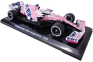OPO 10 - Formula 1 Compatible con Racing Point RP20 Sergio Perez 2020 - Modelo de Coche 1/24 - OR061